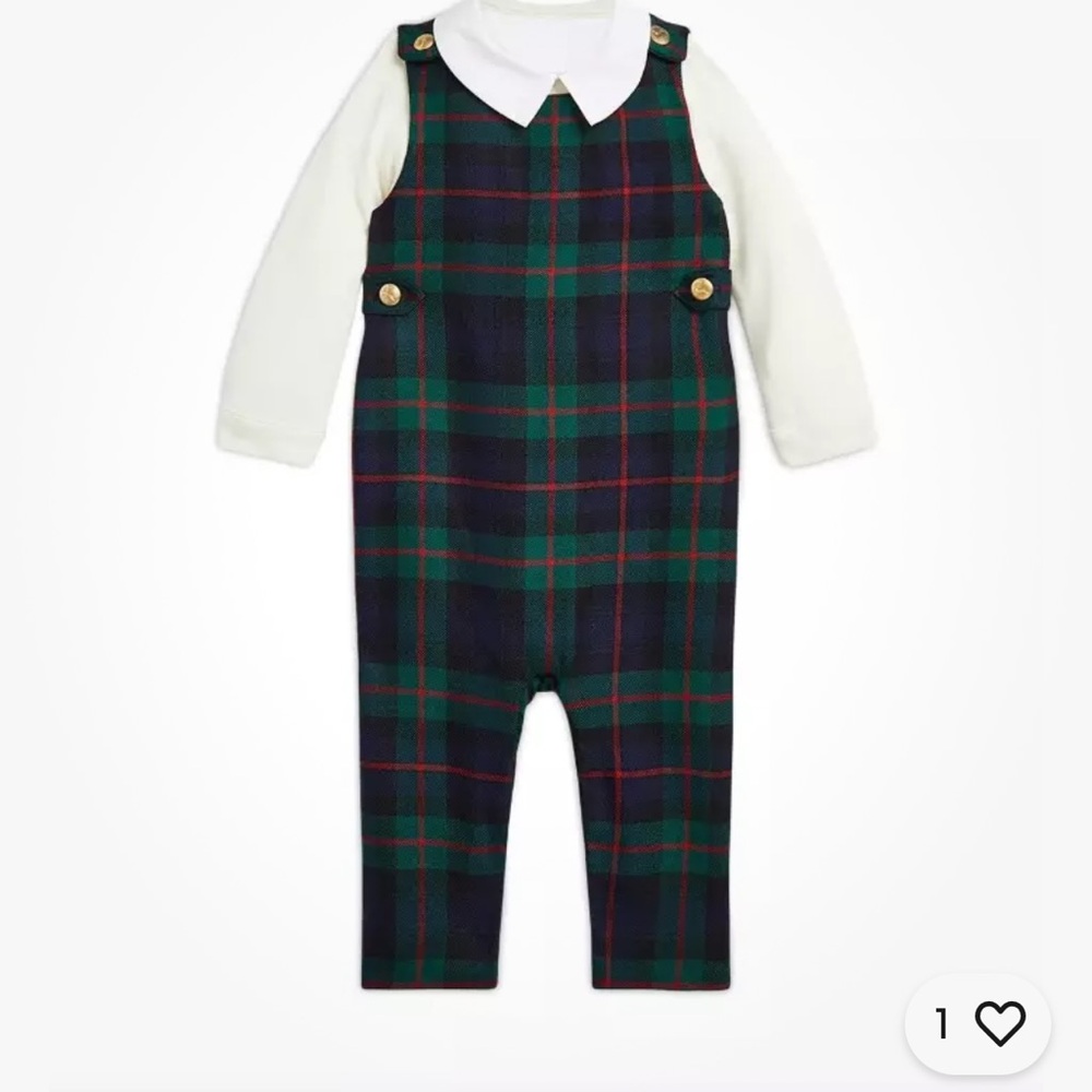 Polo Ralph lauren baby boy 12months  JUST romper..